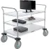 Nexel® Chrome Instrument Carts