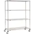 Nexel® Stainless Steel Wire Shelf Trucks