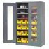 Industrial Duty Clear View Bin Cabinets