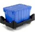 Attached Lid Containers with Dolly