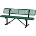 Expanded Metal Benches with Back