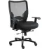 Mesh-Back Fabric Big & Tall Task Chairs