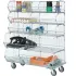 Global Industrial™ Modular Wire Stacking Bin Basket Racks