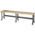 Global Industrial™ Extra Long Fixed Height Heavy Duty Workbenches