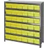 Quantum Storage Systems Steel Closed Shelving Euro Drawer Units