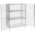 Nexel® Poly-Z-Brite® Wire Shelving Security Storage Lockers