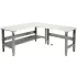 Global Industrial™ L-Shaped Adjustable Height ESD Workbenches