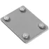 Global Industrial™ Boltless Shelving Tie Plates and Wall Brackets
