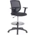 Mesh-Back Fabric Big & Tall Drafting Stools