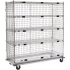 Nexel® Chrome 3-sided Shelf Trucks