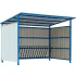 Bike Storage Shelters - Flat Roof