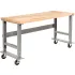 Global Industrial™ Adjustable Height Mobile Workbenches
