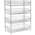 Nexel® Chrome Wire Shelf Basket Units