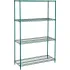 Nexel® Green Epoxy Shelving-In-A-Box