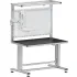 80/20® Inc Adjustable Height Modular Workbenches with Panel