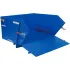 Steel Self-Dumping Hoppers with Drop-Down Ramp