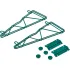 Nexel® Poly-Green® Wall Mount Brackets