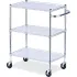 Alera® Black Epoxy Wire Utility Carts