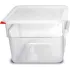 Square Food Storage Containers & Lids