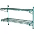 Poly-Green® Epoxy Adjustable Wall Mount Wire Shelving