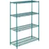 Nexel® Poly-Green® Wire Shelving Units