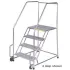 Stainless Steel Cal Osha Approved Tilt & Roll Ladders