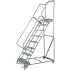 Stainless Steel Lock Step Rolling Ladders