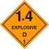 Hazard D.O.T Labels