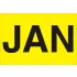 Months Inventory Labels