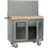 Clearview Mobile Service Benches with Panel Riser