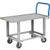 Adjustable Height Steel Tray Deck Platform Trucks