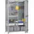 Extra Heavy Duty Steel Ventilated Cabinets with Pegboard