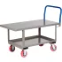 Fixed Height Steel Deck Platform Trucks with Lower Shelf