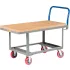 Fixed Height Wood Deck Platform Trucks