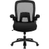 Mesh-Back Fabric Big & Tall Executive Chairs