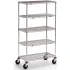 Metro qwikSLOT™ Brite Zinc Wire Shelf Trucks	
