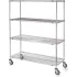 Metro Stainless Steel Wire Shelf Trucks