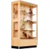 Display Case Wood Cabinets