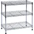 Edsal Chrome Wire Shelving Units