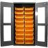Heavy Duty Clear View Bin Cabinets