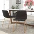 Solid Back Dining Chairs