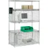 Nexel® Chrome Security Shelving Units
