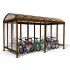 Bike Storage Shelters - Hip Roof
