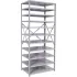 Hallowell® Medsafe Antimicrobial Commercial Duty Open Steel Shelving