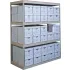 Hallowell Record Storage Shelving