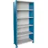 Hallowell® H-Post Heavy Duty Closed Steel Shelving