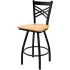 Cross Back Counter Height Stools