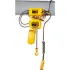 Electric Chain Hoist with Motor Trolley 10 ft Lift