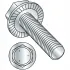 Flange Bolts - Indented Hex Washer - Serrated