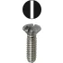 Oval Head Wall Plate Screw, Slotted